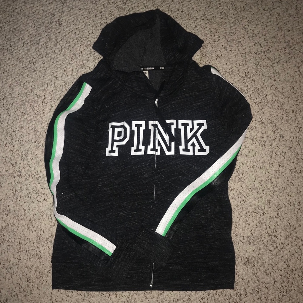 PINK zip up hoodie, great condition